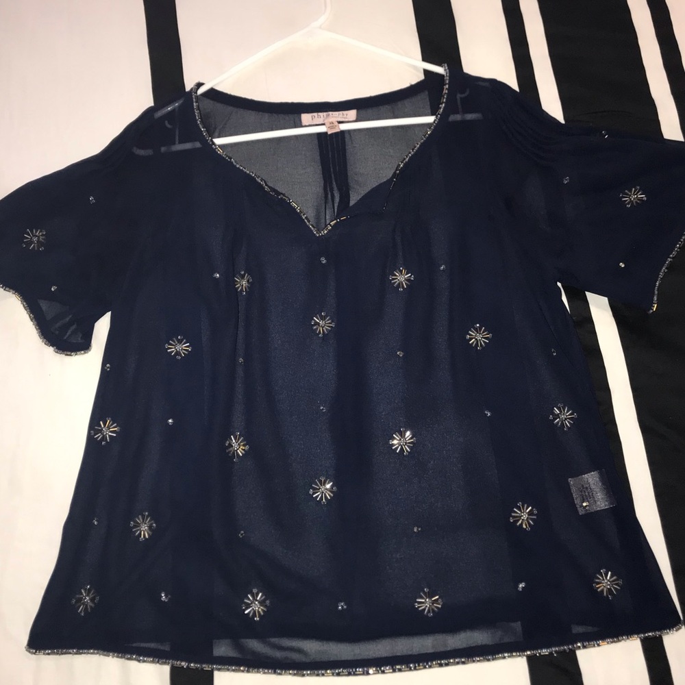 Philosophy Night Sky Blouse
